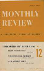 Monthly Review Vol. 02 (1950–1951), No. 12 (April 1951)