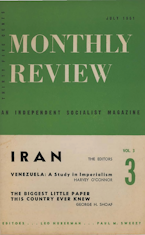 Monthly Review Vol. 03 (1951–1952), No. 03 (July-August 1951) Monthly Review Vol. 03 (1951–1952), No. 03 (July-August 1951)