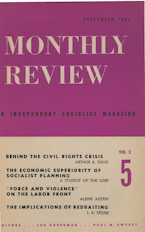 Monthly Review Vol. 03 (1951–1952), No. 05 (September 1951)