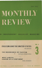 Monthly Review Vol. 04 (1952–1953), No. 03 (July-August 1952) Monthly Review Vol. 04 (1952–1953), No. 03 (July-August 1952)