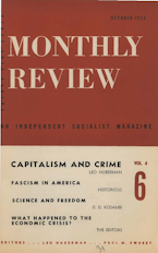 Monthly Review Vol. 04 (1952–1953), No. 06 (October 1952) Monthly Review Vol. 04 (1952–1953), No. 06 (October 1952)
