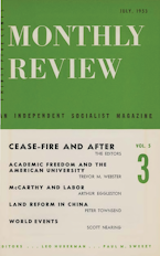 Monthly Review Vol. 05 (1953–1954), No. 03 (July-August 1953) Monthly Review Vol. 05 (1953–1954), No. 03 (July-August 1953)