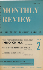 Monthly Review Vol. 06 (1954–1955), No. 02 (June 1954)