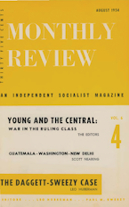 Monthly Review Vol. 06 (1954–1955), No. 04 (August 1954)