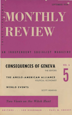 Monthly Review Vol. 06 (1954–1955), No. 05 (September 1954)