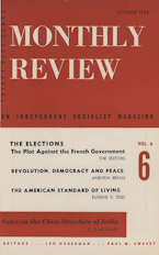 Monthly Review Vol. 06 (1954–1955), No. 06 (October 1954)