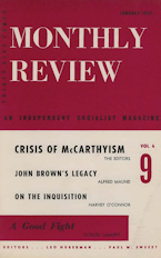 Monthly Review Vol. 06 (1954–1955), No. 09 (January 1955)