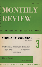 Monthly Review Vol. 07 (1955–1956), No. 03 (July-August 1955) Monthly Review Vol. 07 (1955–1956), No. 03 (July-August 1955)