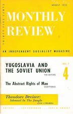 Monthly Review Vol. 07 (1955–1956), No. 04 (August 1955) Monthly Review Vol. 07 (1955–1956), No. 04 (August 1955)