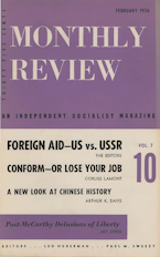 Monthly Review Vol. 07 (1955–1956), No. 10 (February 1956)