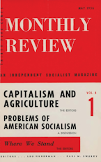 Monthly Review Vol. 08 (1956–1957), No. 01 (May 1956)