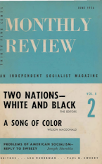 Monthly Review Vol. 08 (1956–1957), No. 02 (June 1956)