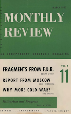 Monthly Review Vol. 08 (1956–1957), No. 11 (March 1957)