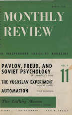 Monthly Review Vol. 09 (1957–1958), No. 11 (March 1958)