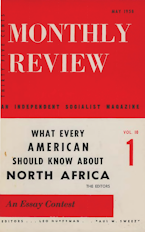 Monthly Review Vol. 10 (1958–1959), No. 01 (May 1958)