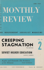 Monthly Review Vol. 10 (1958–1959), No. 02 (June 1958)