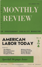 Monthly Review Vol. 10 (1958–1959), No. 03-04 (July-August 1958)