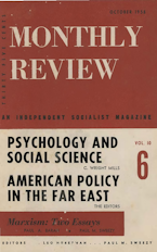 Monthly Review Vol. 10 (1958–1959), No. 06 (October 1958)