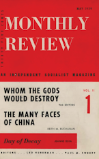 Monthly Review Vol. 11 (1959–1960), No. 01 (May 1959) Monthly Review Vol. 11 (1959–1960), No. 01 (May 1959)