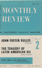 Monthly Review Vol. 11 (1959–1960), No. 02 (June 1959) Monthly Review Vol. 11 (1959–1960), No. 02 (June 1959)