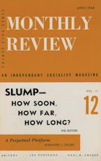 Monthly Review Vol. 11 (1959–1960), No. 12 (April 1960) Monthly Review Vol. 11 (1959–1960), No. 12 (April 1960)