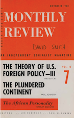 Monthly Review Vol. 12 (1960–1961), No. 07 (November 1960)