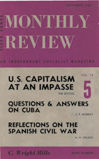 Monthly Review Vol. 14 (1962–1963), No. 05 (September 1962)