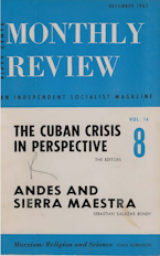 Monthly Review Vol. 14 (1962–1963), No. 08 (December 1962)