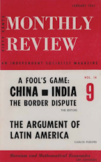 Monthly Review Vol. 14 (1962–1963), No. 09 (January 1963)