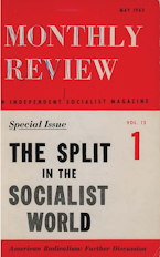 Monthly Review Vol. 15 (1963–1964), No. 01 (May 1963) Monthly Review Vol. 15 (1963–1964), No. 01 (May 1963)