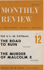 Monthly Review Vol. 16 (1964–1965), No. 12 (April 1965)