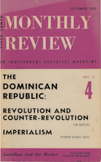 Monthly Review Vol. 17 (1965–1966), No. 04 (September 1965)