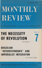 Monthly Review Vol. 17 (1965–1966), No. 07 (December 1965)