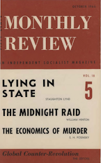 Monthly Review Vol. 18 (1966–1967), No. 05 (October 1966)
