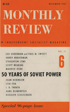 Monthly Review Vol. 19 (1967–1968), No. 06 (November 1967)