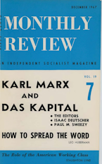 Monthly Review Vol. 19 (1967–1968), No. 07 (December 1967)