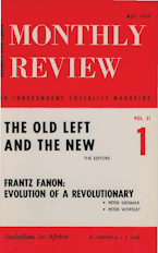 Monthly Review Vol. 21 (1969–1970), No. 01 (May 1969)