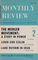 Monthly Review Vol. 21 (1969–1970), No. 02 (June 1969)