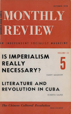 Monthly Review Vol. 22 (1970–1971), No. 05 (October 1970)