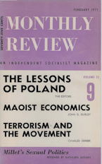 Monthly Review Vol. 22 (1970–1971), No. 09 (February 1971)
