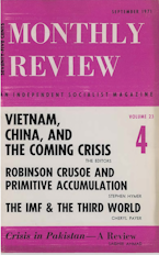 Monthly Review Vol. 23 (1971–1972), No. 04 (September 1971)