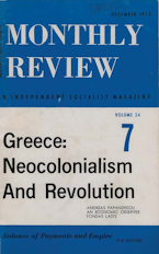 Monthly Review Vol. 24 (1972–1973), No. 07 (December 1972) Monthly Review Vol. 24 (1972–1973), No. 07 (December 1972)