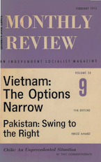 Monthly Review Vol. 24 (1972–1973), No. 09 (February 1973) Monthly Review Vol. 24 (1972–1973), No. 09 (February 1973)