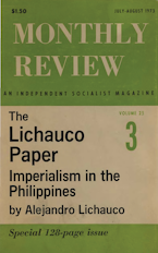 Monthly Review Vol. 25 (1973–1974), No. 03 (July-August 1973) Monthly Review Vol. 25 (1973–1974), No. 03 (July-August 1973)