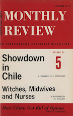 Monthly Review Vol. 25 (1973–1974), No. 05 (October 1973) Monthly Review Vol. 25 (1973–1974), No. 05 (October 1973)
