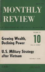 Monthly Review Vol. 25 (1973–1974), No. 10 (March 1974) Monthly Review Vol. 25 (1973–1974), No. 10 (March 1974)