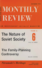 Monthly Review Vol. 26 (1974–1975), No. 06 (November 1974)