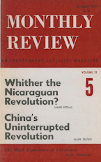 Monthly Review Vol. 31 (1979–1980), No. 05 (October 1979) Monthly Review Vol. 31 (1979–1980), No. 05 (October 1979)