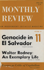 Monthly Review Vol. 32 (1980–1981), No. 11 (April 1981)