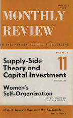 Monthly Review Vol. 34 (1982–1983), No. 11 (April 1983)